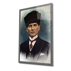 Atatürk Cam Tablo 50x70 cm