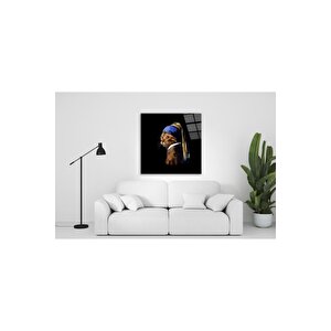 Kedi Cam Tablo 100x100 cm