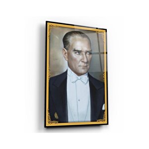 Atatürk Cam Tablo 70x110 cm