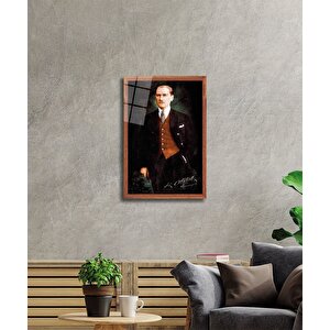 Atatürk Cam Tablo 50x70 cm