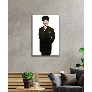 Atatürk Cam Tablo 90x60 cm