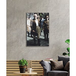 Atatürk Cam Tablo 90x60 cm