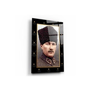 Atatürk Cam Tablo 50x70 cm
