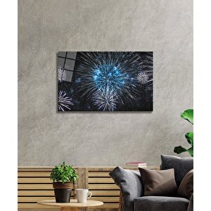 Havai Fişek Cam Tablo 50x70 cm