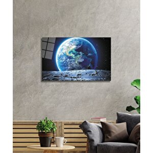 Aydan Dünya Cam Tablo 90x60 cm