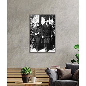 Atatürk Cam Tablo 90x60 cm