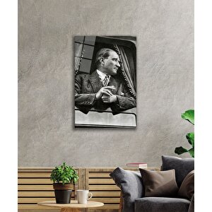 Atatürk Cam Tablo 50x70 cm