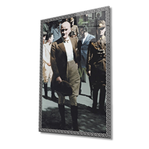 Atatürk Cam Tablo 50x70 cm