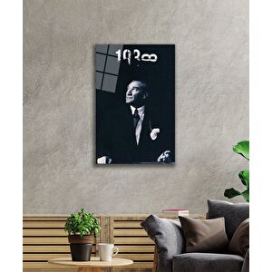 Atatürk Cam Tablo 90x60 cm