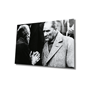 Atatürk Cam Tablo 50x70 cm