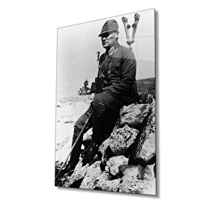 Atatürk Cam Tablo 50x70 cm