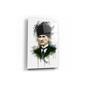 Atatürk Cam Tablo 50x70 cm