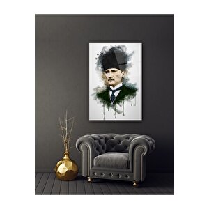 Atatürk Cam Tablo 50x70 cm