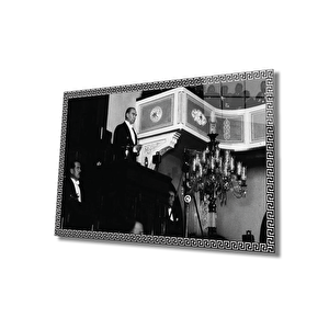 Atatürk Cam Tablo 50x70 cm