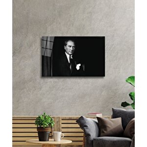 Atatürk Cam Tablo 50x70 cm