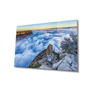 Gün Batımında Bulutlar Clouds At Sunset Table 90x60 cm