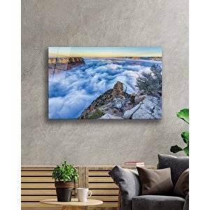 Gün Batımında Bulutlar Clouds At Sunset Table 90x60 cm