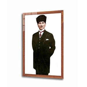 Atatürk Cam Tablo 90x60 cm