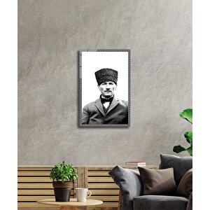 Atatürk Cam Tablo 50x70 cm