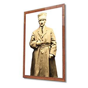 Atatürk Cam Tablo 50x70 cm