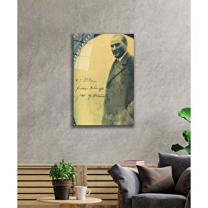 Atatürk Cam Tablo 50x70 cm