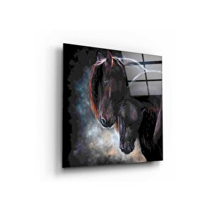 At Cam Tablo 30x30 cm