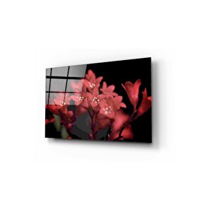 Çiçek Cam Tablo 50x70 cm