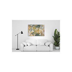 Çiçek Cam Tablo 60x90 cm