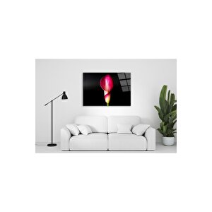 Çiçek Cam Tablo 60x90 cm