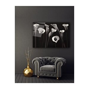 Çiçek Cam Tablo 60x90 cm