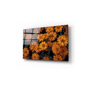 Çiçek Cam Tablo 50x70 cm
