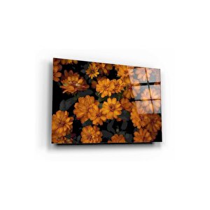 Çiçek Cam Tablo 50x70 cm