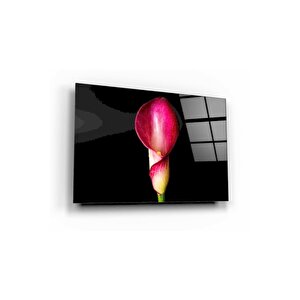 Çiçek Cam Tablo 70x110 cm