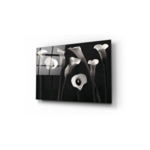 Çiçek Cam Tablo 70x110 cm