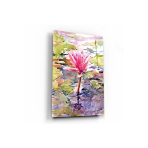 Çiçek Cam Tablo 50x70 cm