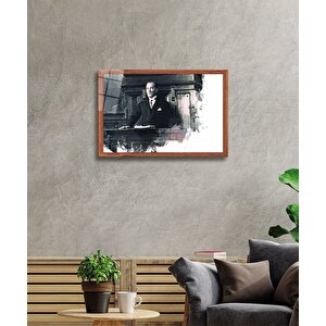 Atatürk Cam Tablo 50x70 cm