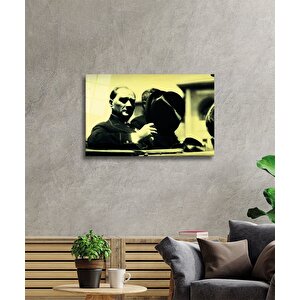Atatürk Cam Tablo 50x70 cm