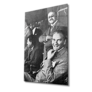 Atatürk Cam Tablo 50x70 cm