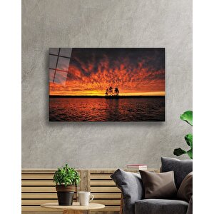 Gün Batımında Deniz Manzarası 110x70 cm