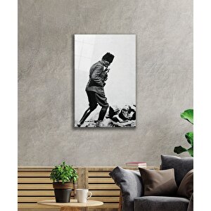 Atatürk Cam Tablo 50x70 cm