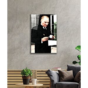 Atatürk Cam Tablo 50x70 cm