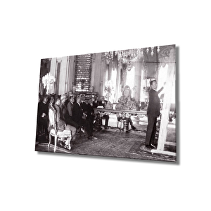 Atatürk Cam Tablo 50x70 cm