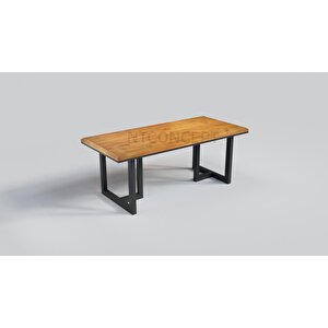Tibet Doğal Ahşap Yemek Masası 85x220 cm
