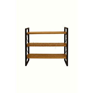 Wen Masif Ağaç Vitrin 80 cm