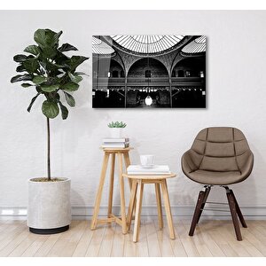 Geometrik Mimari Cam Tablo 50x70 cm