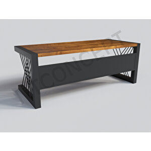 Vena Masif Ağaç Ofis Ve Çalışma Masası 85x210 cm