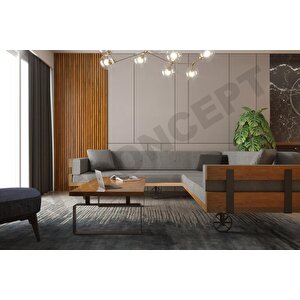 Mone Masif Ahşap Sehpa 130 cm