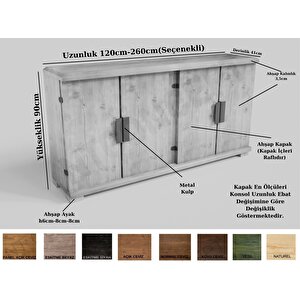 Odi Masif Ağaç Konsol 120 cm