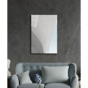 Geometrik Mimari Cam Tablo 50x70 cm