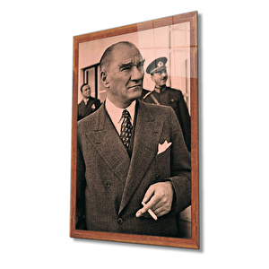 Atatürk Cam Tablo 110x70 cm